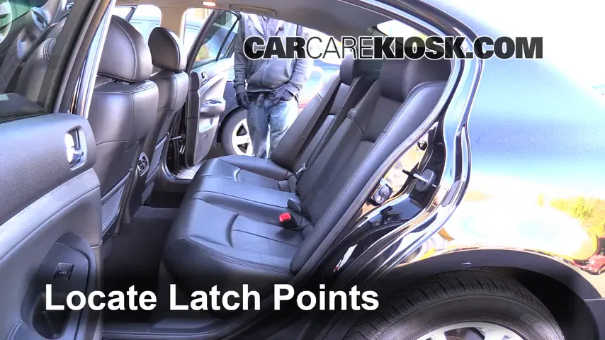 2012 Infiniti G25 X 2.5L V6 Car Seats Install